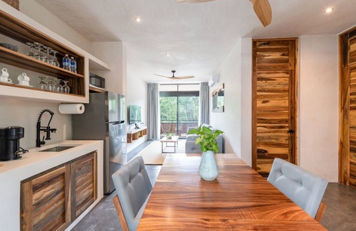 Tulum Apartment | 2-Bed Condo 2 Full Baths Terraces off Living & Bedrooms