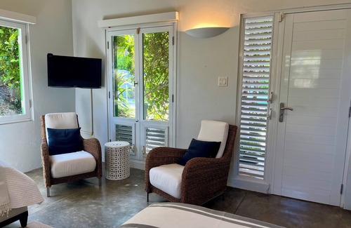 Playa Sardinas I Bed & Breakfast | 2 in 1 Villas with a private balcony showcasing stunning seascape views