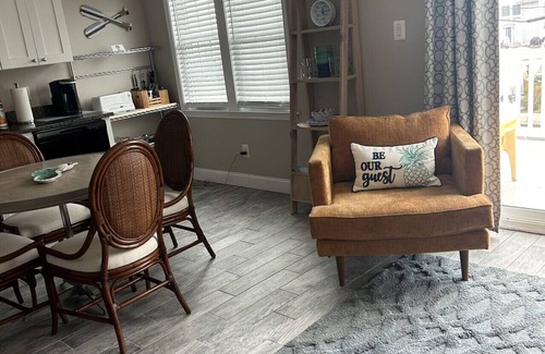 Brigantine Condo | 223 10th Street N, Unit 6 · Radiant Beach Block Condo ★ Parking ★ Patio