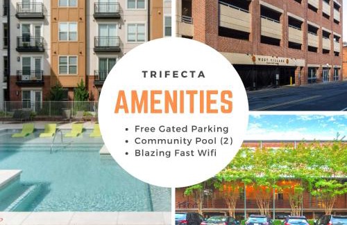 Downtown Apartment | 2BR Hip Downtown Apt + Apple TV + Wifi + Gym