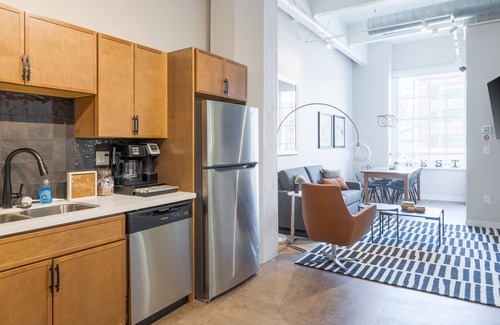 Central Business District Apartment | 2BR - Revolutionize your stay w/REST: Tech-Powered Lodging Close to Everything