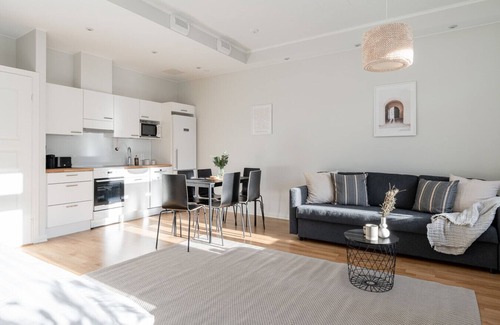 Tampere Apartment | 2ndhomes Luxury Downtown Apt. | Keskustori | Sauna