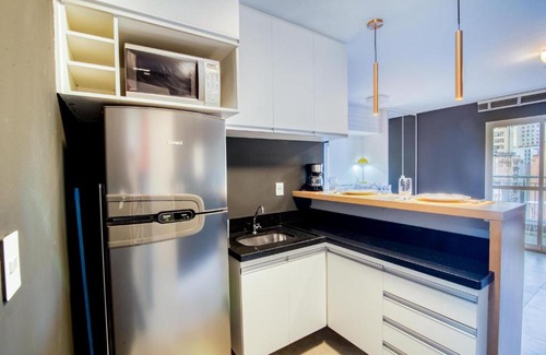 Vila Buarque Apartment | 360 Suítes Vibe República - Apartamentos mobiliados