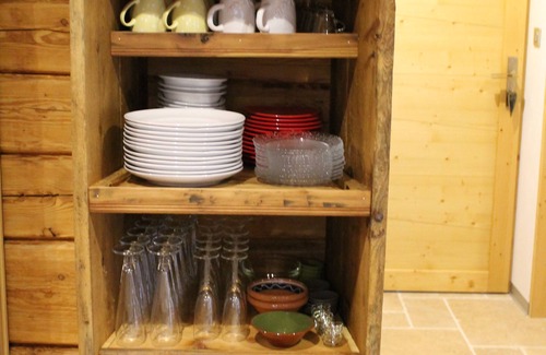 Molines-en-Queyras Ski Chalet | 4 * Chalet solid wood for rent