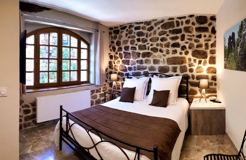 Chambonas House | 4**** Cottage - Heated swimming pool with panoramic view