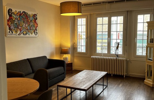 Courtoisville-Sillon-Moka Apartment | 4-person apartment, 20 meters from the large sillon beach