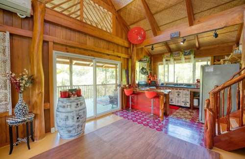 Keaau House | 40% OFF SEPT-22&26.ONLY 2 DAYS LEFT-SEPT-BOOK NOW-Treehouse Vibe+AC+OCEAN+Hilo.