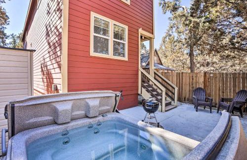 Big Bear City House | 5 Mi to Big Bear Lake Cozy Cottage with Hot Tub