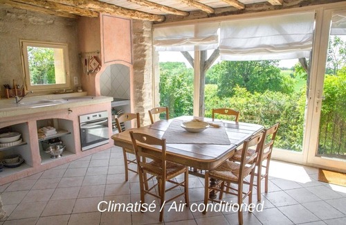 Rouffiac House | 5 minutes from Albi, La Maresque, charming, air-conditioned, heated pool, WIFI.