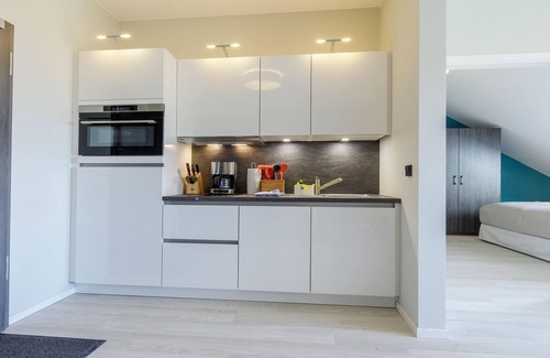 Ostseebad Wustrow Apartment | 5-star vacation apartment Dünenrast with a view over the Saaler Bodden