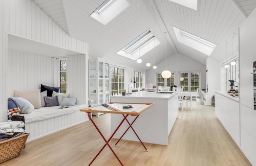 Slette Strand House | 6 bedroom nice home in Fjerritslev