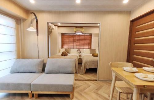 Toshima Apartment | 65 两室一厅 駒込站4分 近商业街 2 rooms 4 mins to ST Max 7P 直达新宿 涉谷 表参道 池袋 上野 代代木 银座 原宿