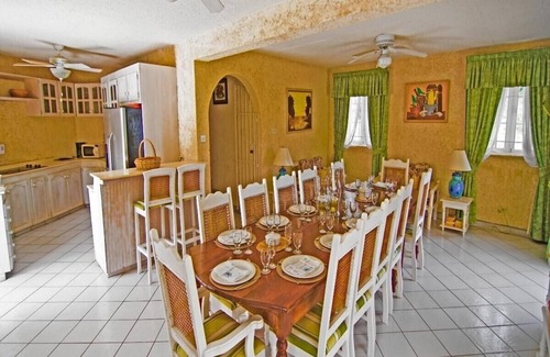 Fryers Well Villa | 6BR Charming Beachfront Villa w/Pool and Staff