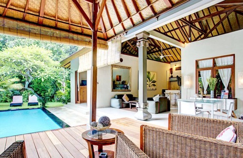 Sunset Road Villa | A funky, inviting jewel of a pool villa set in tropical gardens in Seminyak