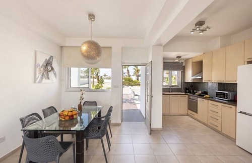 Protaras Villa | A modern 2 bedroom house in the absolute heart of Protaras with fantastic views of the sea