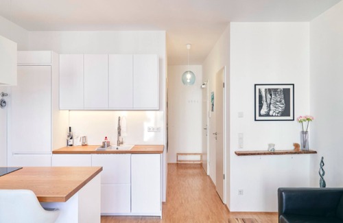 Mitte Condo | A new apartment with an underground parking at a Centralized and trendy area.