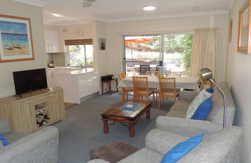 Shoal Bay Apartment | Adriana, 3/83 Ronald Avenue - unit with a backyard