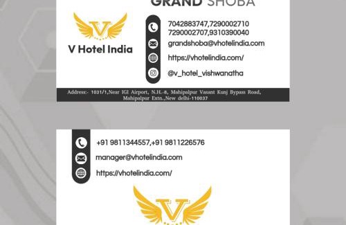 Mahipalpur Extension Hotel | Airport Hotel The Grand Shoba Free Airport pickup or Drop