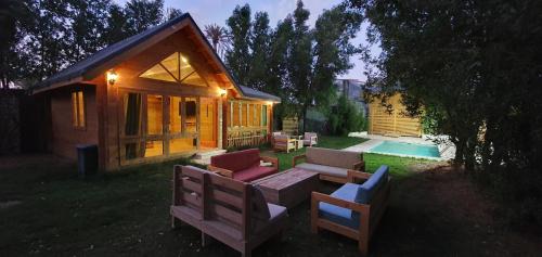 Riyadh Ski Chalet | Akwakh Almzraah for Families Only