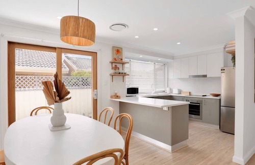 Shoal Bay House | Alma at Shoal Bay - luxury coastal style home close to the beach with a pool