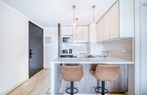 Apoquindo Apartment | Alma Studio - Wifi, Estacionamiento & Mall
