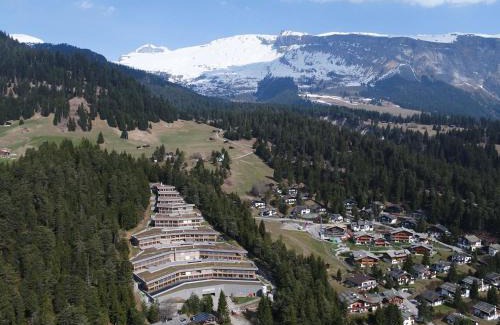 Laax Apartment | Alp Resort Ski In/Ski Out - 4.5 Zimmerwohnung für max. 7 Personen