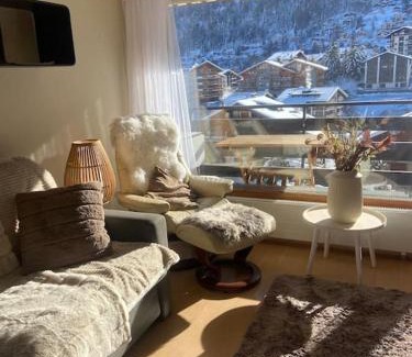 Saint-Pierre-de-Clages Apartment | Alpine apartment by Jolidi