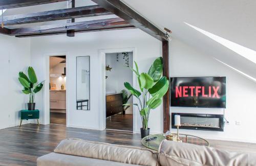 Braunschweig City Center Apartment | Altstadtflair in der Fußgängerzone mit Parkplatz und Home Office