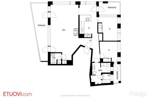 Kluuvi Apartment | Alvar 114