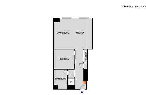 Downtown Oakland Apartment | Amazing Oakland 1BR w/ AC, W/D, Sky Deck, next to BART, by Blueground