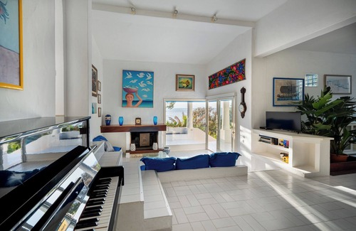 Torre delle Stelle Villa | Amazing sunset from the pool, 30 meters from the sea!