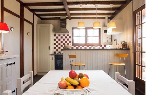 Saint-Martin-le-Beau Ski Chalet | Amboise and Chenonceau: Chalet with wood fire