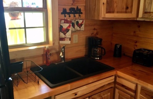 Fort Gay Cabin | An Outdoor Luxury Cabin Adventure "The Hampton"Amish-Built Log Cabin