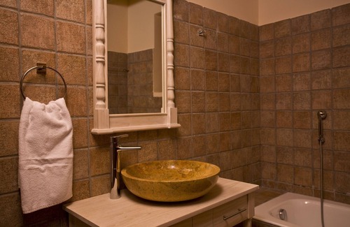 Andros House | Andros Junior Suite with Side Sea View