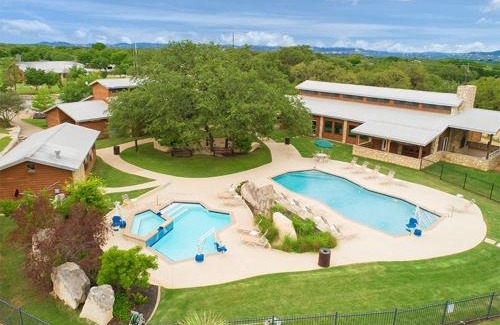 La Hacienda Estates Resort | Angelina Cabin - Hot tub, heated pool, quite & relaxing