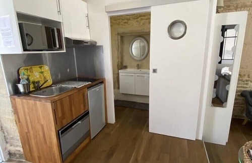 Saint-Regnobert-de-la-Cote-de-Nacre Apartment | Annex charming studio in an alley to the beach