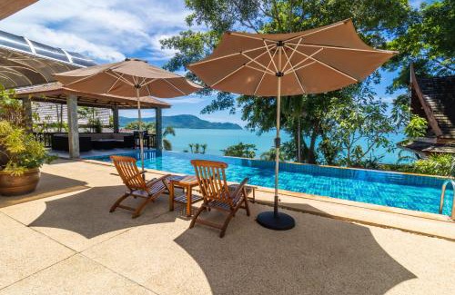 Wichit Villa | Aoyon Beach, a 5-bedroom Thai-style villa with stunning sea views, 50 meters direct beach access, free maid,
