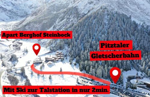 Sankt Leonhard im Pitztal Apartment | Apart Berghof Steinbock