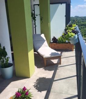 Sandomierz Apartment | Apartament Szałwiowy i Ceglany z pięknym widokiem na miasto