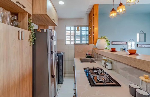 Acopi House | Apartamento con balcón y piscina en Cali