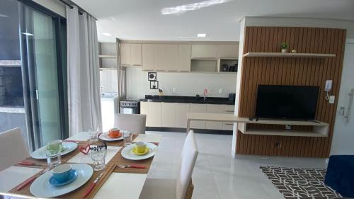 Vila Becker Apartment | Apartamento Inteiro - 2 Quartos com AC - Wifi 1000mb - Cozinha Completa - 1 Vaga de Garagem - Elevador - Sacada Gourmet - Indicado para Grupos, Hospedes a Trabalho, Família e Pets