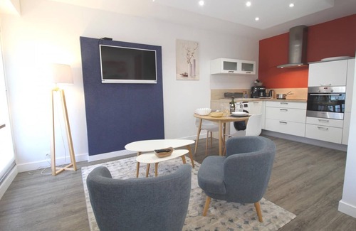 Saint-Brieuc Apartment | Apartment 10 minutes walk downtown - 10 minutes from the beaches