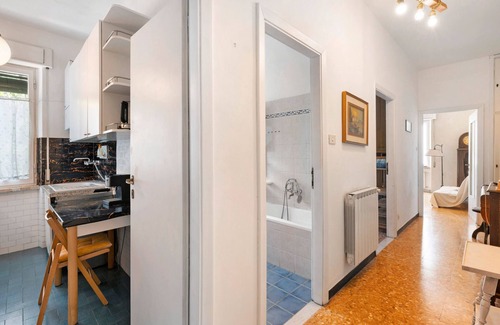 Bonassola Apartment | Apartment 'Beach Next To 5 Terre' with Sea View, Shared Terrace and Balcony