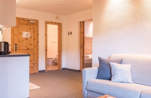 Ortisei Apartment | Apartment 'Cesa Sassela' with Mountain View, Sauna, Pool, Garden, Balcony & Wi-Fi