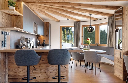 Lajen Apartment | Apartment 'Chalet Roderer' with Mountain View, Private Terrace and Wi-Fi