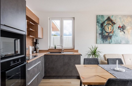 Oberkirch Apartment | Apartment 'Corner 28' with Mountain View, Private Terrace and Wi-Fi
