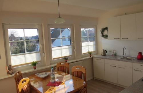 Wangerland Apartment | Apartment 'Familie Obst' with Shared Garden and Wi-Fi