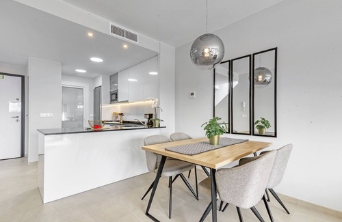 Orihuela Costa Apartment | Apartment 'Flamenca Village' with Shared Pool, Wi-Fi and Air Conditioning