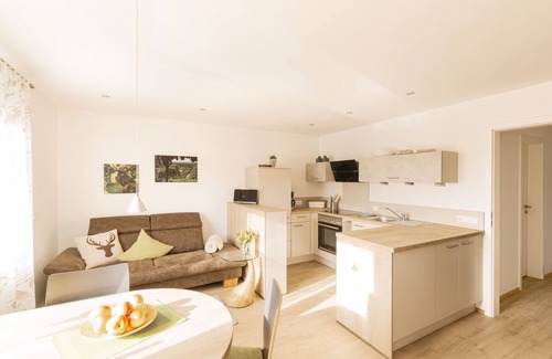 Kappelrodeck Apartment | Apartment 'Hofquartier' with Shared Garden, Balcony and Wi-Fi