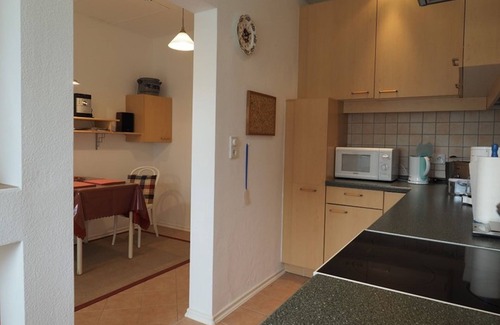Plattenburg Apartment | Apartment 'Koppelblick' with Private Terrace, Shared Garden and Wi-Fi